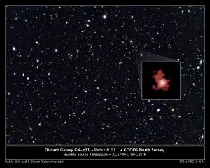دورترین کهکشان رصد شده توسط هابل