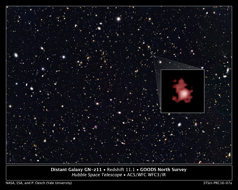 دورترین کهکشان رصد شده توسط هابل