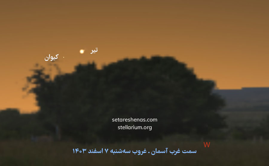 همنشینی عطارد و زحل