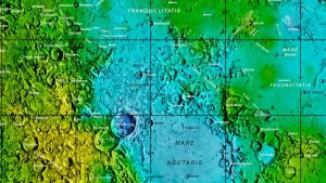آموزش نجوم توسط محمد همایونی : نقشه دهانه های ماه به صورت مستقیم