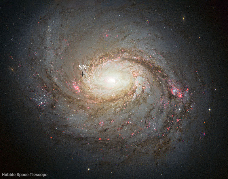 تصویر هابل از M77