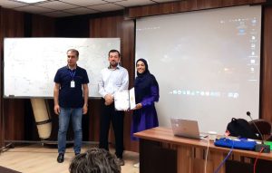 تقدیر از خانم فریدا فارسیان