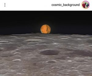 اختفای مریخ توسط ماه