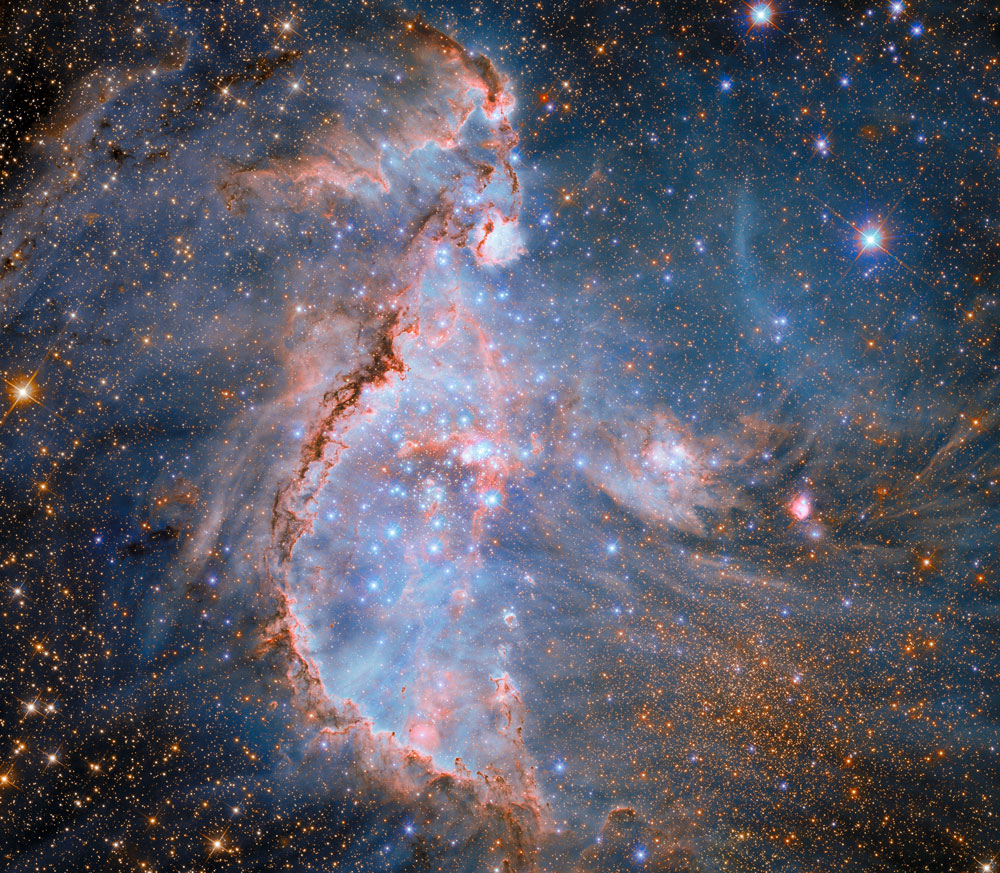 ستاره‌های پیکرتراش NGC346