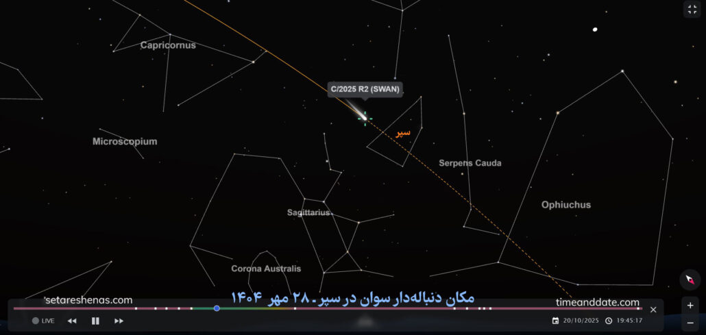 دنباله‌دار سوان